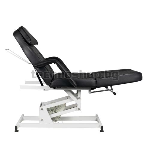 Електрически козметичен стол с 1 мотор - черен Azzurro 673A