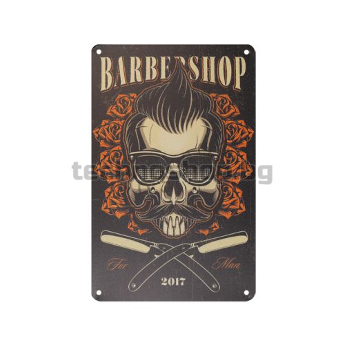 Декоративна дъска за бръснар Barbershop 2017 - B050