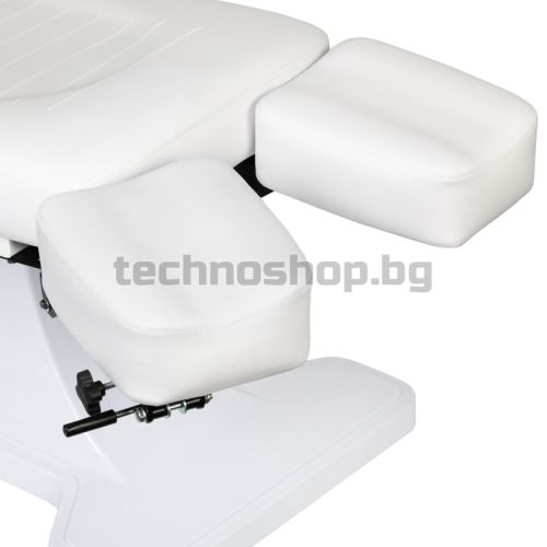 Хидравличен козметичен стол - бял 112