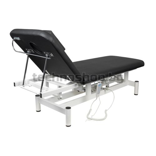 Електрическо легло за масаж с 1 мотор - черно Azzurro 079