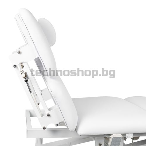 Електрическо легло за масаж с 3 мотор - бяло 165