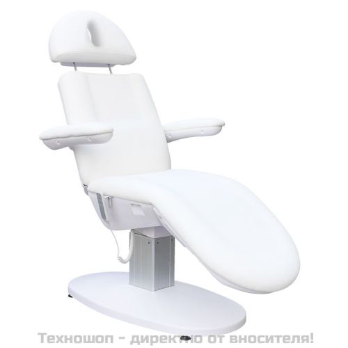 Електрически козметичен стол с 4 мотора - бял Eclipse