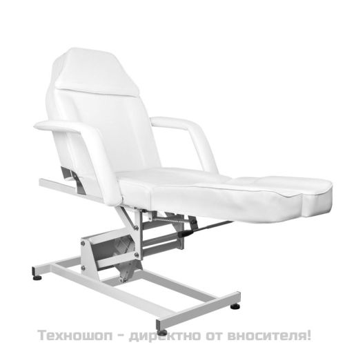 Електрически козметичен стол с 1 мотор - бял Azzurro 673AS