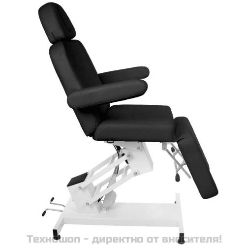 Електрически козметичен стол с 1 мотор - черен Azzurro 705