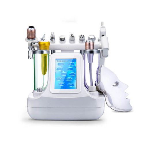 Апарат 11в1 - Водно дермабразио, Биолифтинг, RF, Ултразвук, Криотерапия, LED маска за фотонна терапия, мезопистолет, 3 и 4,5 Khz, вибромасаж