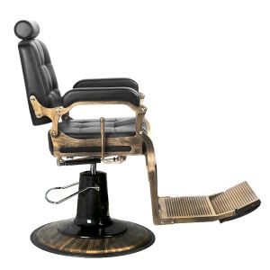 Бръснарски стол - черен Gabbiano Boss Bros