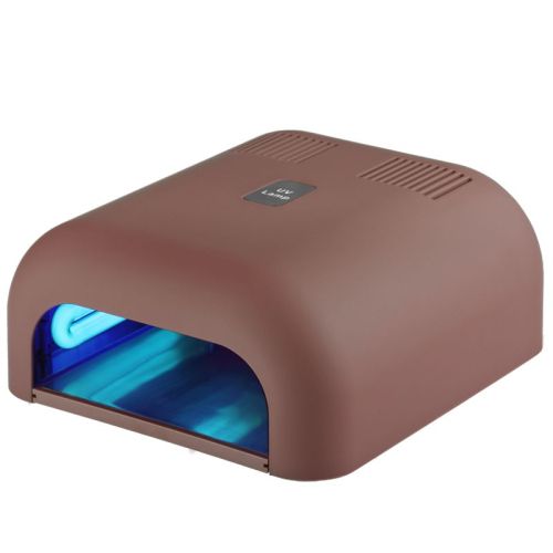 Козметична лампа за изсушаване на лак в цвят капучино 36W UV