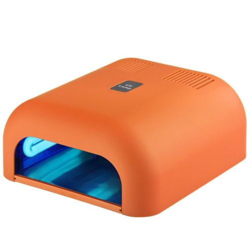 Козметична лампа за изсушаване на лак - оранжева 36W UV
