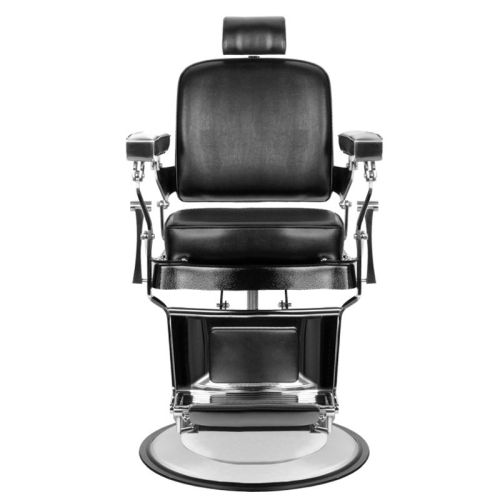 Бръснарски стол - черен Gabbiano Prince