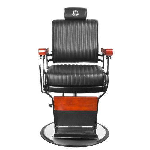 Бръснарски стол - черен Gabbiano