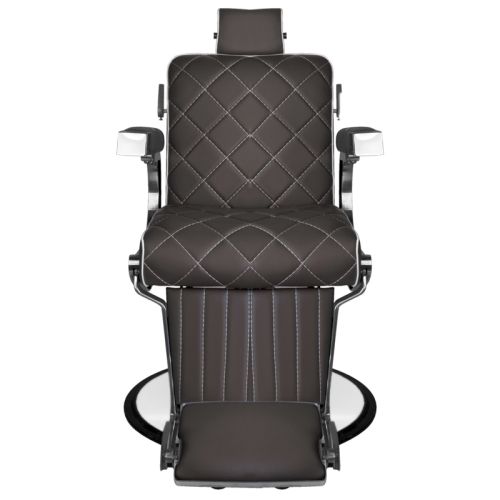 Бръснарски стол - тъмно кафяв Gabbiano Giuseppe