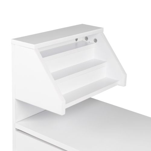 Козметично бюро с прахоуловител - бяло MT-203