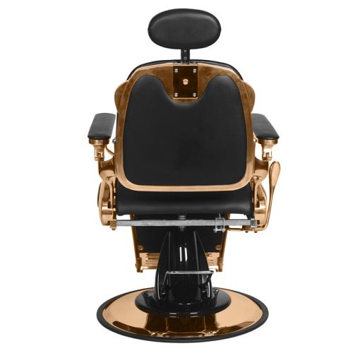 Бръснарски стол - от мед черен Gabbiano Francesco