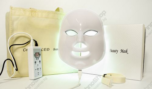 Козметична LED маска за лице - Маска за фотодинамична терапия