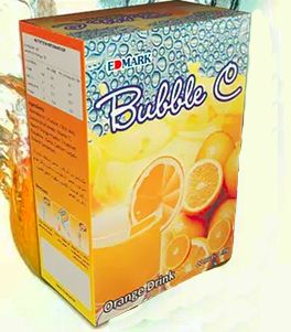 "Бъбъл С" - освежаваща портокалова напитка 