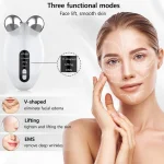 Електроимпулсен масажор за лице и шия с EMS терапия - Image 4