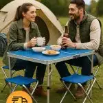 Къмпинг маса с 4 стола - комплект