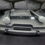 Два безжични микрофона с приемник SM58 Vocal artist Uhf в куфарче - 1