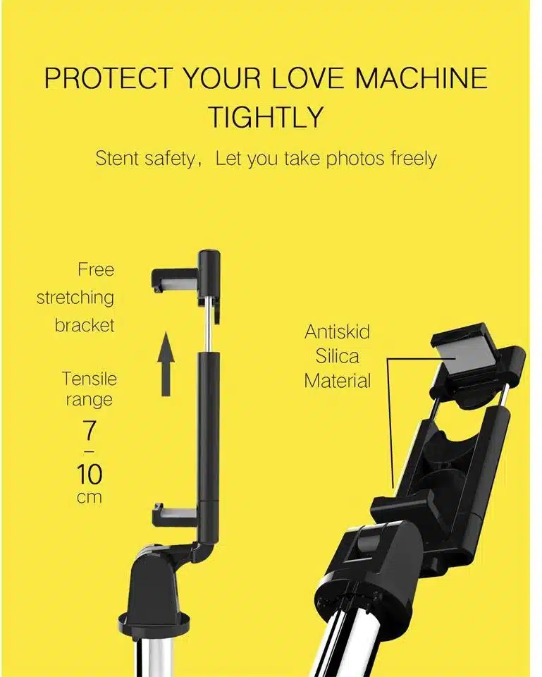 et00012-3 Селфи стик с трипод, дистанционно и Bluetooth контрол – модел K07 - 4