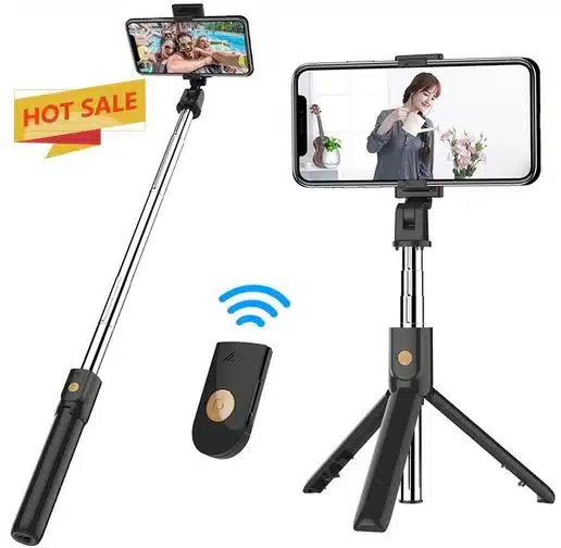 et00012 Селфи стик с трипод, дистанционно и Bluetooth контрол – модел K07 - 1