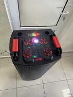 Двойна тонколона 2000W – 2 x 12″ говорители, цветни светлини NDR-1222 - 8