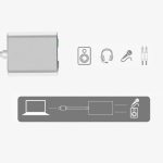 Външна USB звукова карта YQ-6 - 4