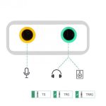 Външна USB звукова карта YQ-6 - 7