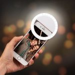 Презареждащ се светлинен пръстен за селфи Instahoop - 10