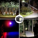 Мощен акумулаторен LED фенер W844 - 2