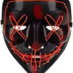 Маска с LED светлина – декоративна - 2