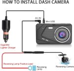 Видеорегистратор Dual Lens BX50 Vehicle BlackBox DVR - 1