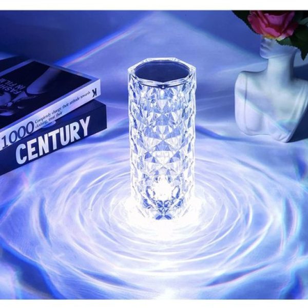 LED кристална настолна лампа - 1