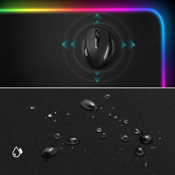 Осветителна RGB подложка за мишка - 1