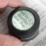 Джобна лупа с LED светлина - 1