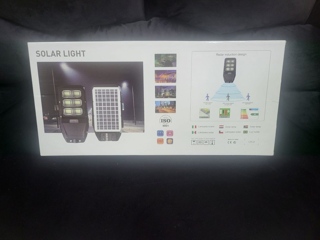 Соларна лампа 900W, IP67 - 8