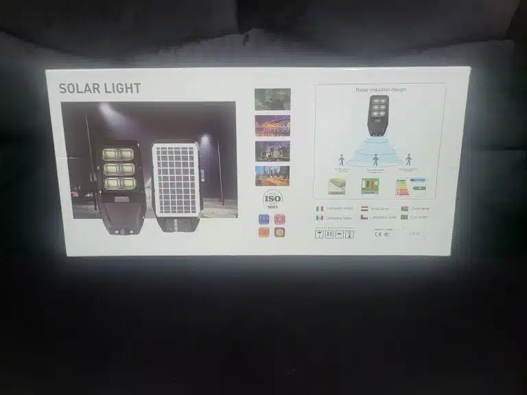 Соларна лампа 900W, IP67 - 8