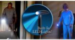 Сгъваем бастун с LED фенер - 3