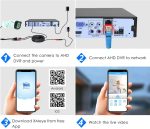 Комплект за видеонаблюдение с 8 HD камери и DVR, AHD, IR - 10