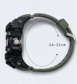 Спортен часовник SMAEL 1545 Green, зелен цвят - 3