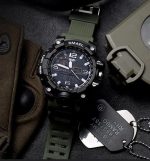 Спортен часовник SMAEL 1545 Green, зелен цвят - 5