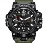 Спортен часовник SMAEL 1545 Green, зелен цвят - 1