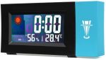 Дигитален часовник Square Clock, цветен дисплей - 3