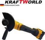 Акумулаторен ъглошлайф 36V, 8.0Ah + 2 батерии и зарядно - 6
