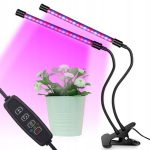 UV лампа за отглеждане на растения с 2 гъвкави крака – 40W - 1