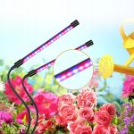 UV лампа за отглеждане на растения с 2 гъвкави крака – 40W - 3