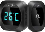Безжичен звънец с вграден термометър Protone - 2