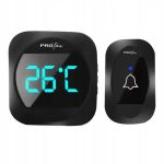 Безжичен звънец с вграден термометър Protone - 12