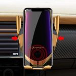 Поставка за телефон за автомобил с безжично зареждане Deluxe - 4
