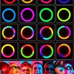 Ринг лампа с LED осветление 26 см, RGB, 20W - 5