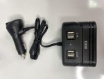 Зарядно за телефон към автомобилна запалка 4 USB порта Z1680 - 2